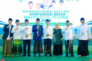 Gubernur Khofifah menghadiri pembukaan Munas Alim Ulama dan Konbes NU 2026 di Pondok Pesantren Al Falah Ploso Kediri