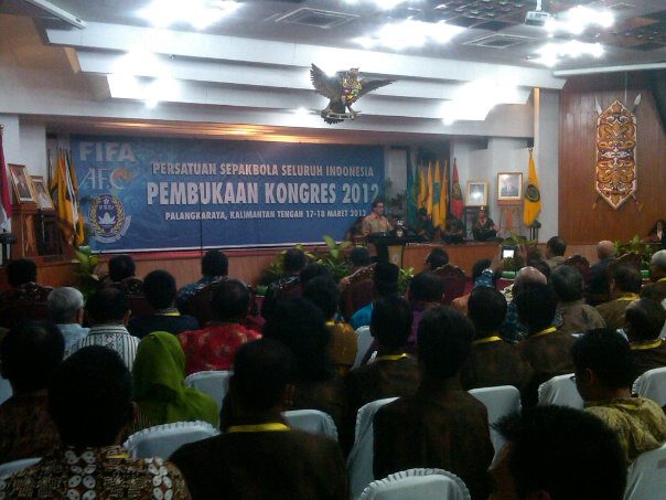 Gubernur Kalteng Buka Kongres PSSI