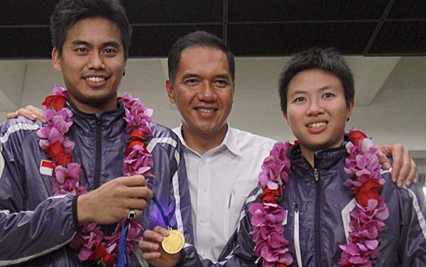 Ketua Umum PBSI Sambut Juara All England 2013
