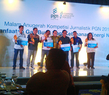 30 Karya Terbaik Kompetisi Jurnalistik PGN 2015