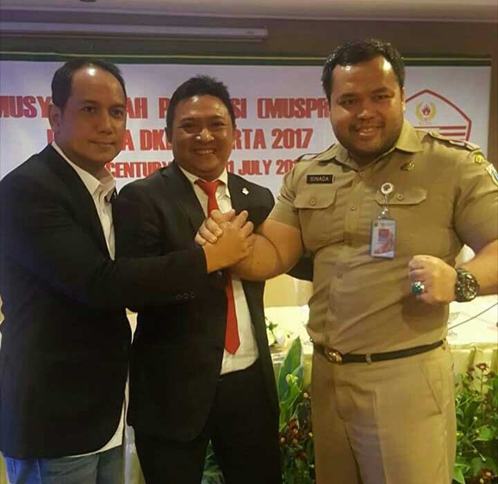 Hengky Silatang Terpilih Sebagai Ketua Umum Pertina DKI Jakarta 2017-2021