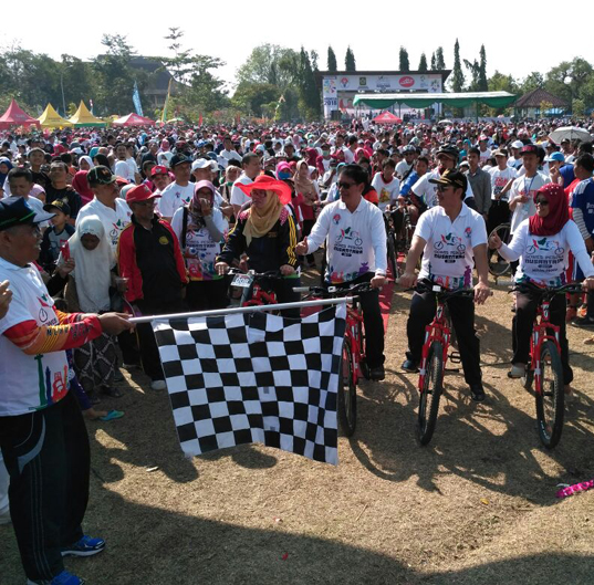 Gowes Pesona Nusantara Etape Menoreh Hadirkan Budaya dan Tradisi Kulon Progo