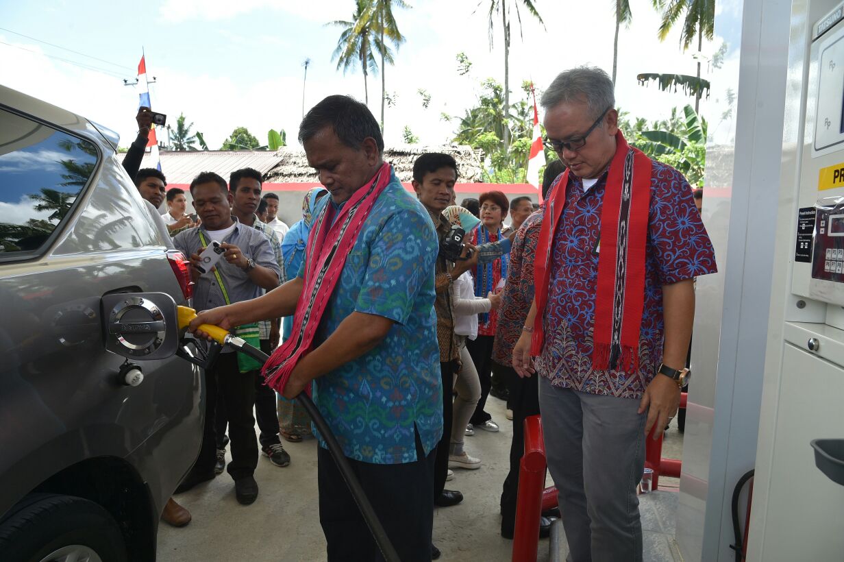 Dirjen Migas Resmikan Titik ke-25 Penyaluran BBM Satu Harga