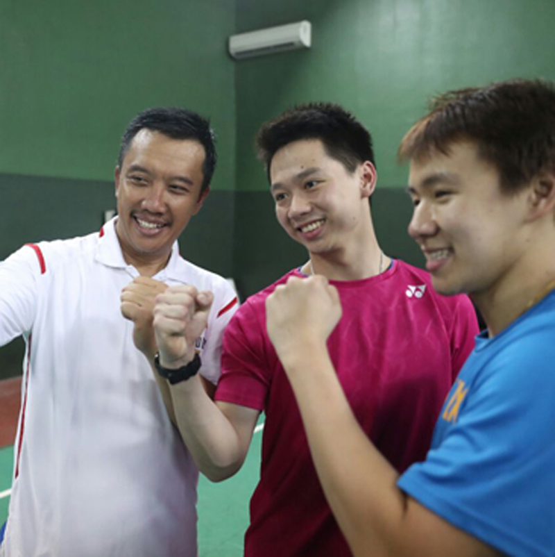 Kevin dan Marcus Akui Teknik Menpora Bermainnya Bagus
