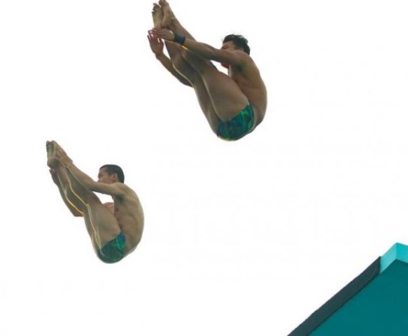 DKI Rajai Papan 3 Meter Loncat Indah International FAI 2018