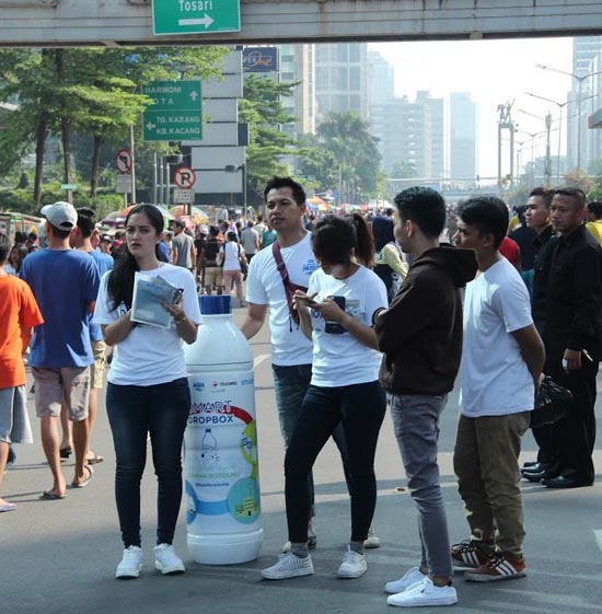 KLHK Dukung Langkah Danone-AQUA Luncurkan Smart Drop Box