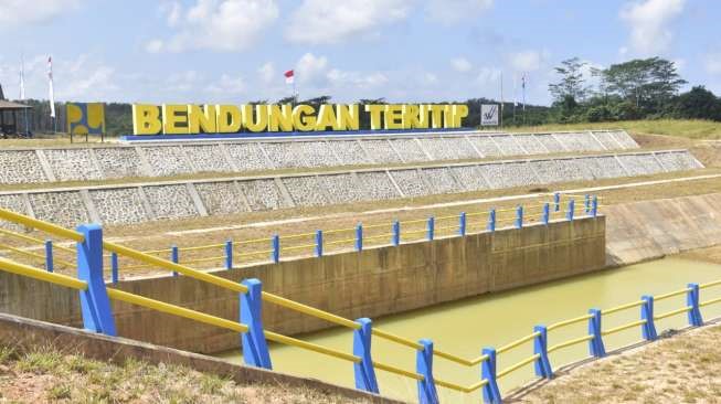 Bendungan Teritip Siap Penuhi Kebutuhan Air Baku Kota Balikpapan