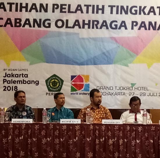 Asdep Tenor Berharap Pelatih Panahan DIY Hasilkan Pemanah Kelas Dunia