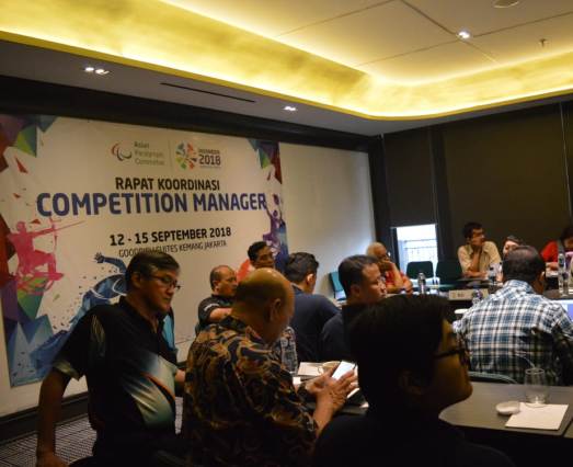 Rapat Koordinasi Kompetition Manager, INAPGOC: Perlengkapan Siap 80%