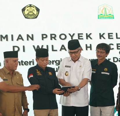 Menteri ESDM Resmikan 3 GI dan SUTT di Aceh