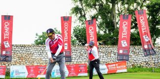 Menpora Buka Turnamen Golf TEMPO 2020