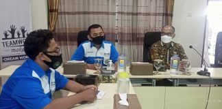 Temui BAPEDA LITBANG, KNPI Kota Mojokerto Usulkan Pemberdayaan Pemuda.