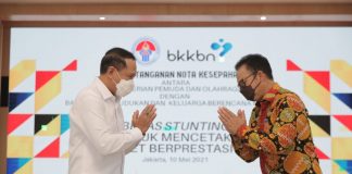 Menpora Amali dan BKKBN Tandatangani MoU Tentang Bidang Kepemudaan dan Keolahragaan