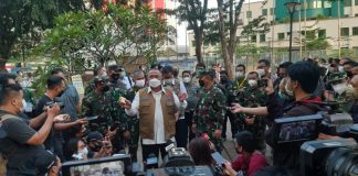 Pangdam Jaya Dampingi Ka BNPB Kunjungi RSDC Wisma Atlit Kemayoran