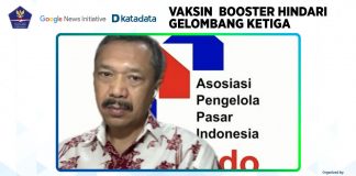 Sosialiasi Lewat Poster, Ribuan Pedagang Pasar Antusias Mendapatkan Vaksin Booster