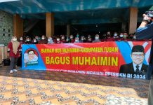 Barisan Gus Muhaimin Tuban Siap Mendukung Ketum DPP PKB Menjadi Presiden 2024