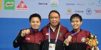 Apriyani/Siti Fadia Rebut Medali SEA Games 2021, Menpora: Indonesia Semakin Kokoh di Posisi Ketiga