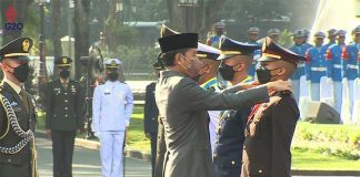 Jokowi Resmi Lantik Perwira Baru TNI-Polri