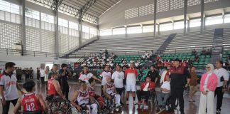 Tinjau Pelatnas NPC Indonesia, Menpora Dito Optimistis Pertahankan Juara Umum