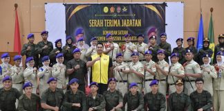 Hadiri Sertijab Komandan Satuan Menwa UNJ, Menpora Dito Harap Menwa Berkolaborasi dengan Pemerintah