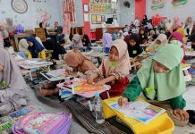 Unjuk Kreativitas, Anak-anak Probolinggo Ikuti Lomba Mewarnai dan Melukis di RBCI