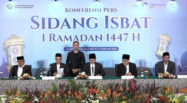 Puasa Ramadan 2026 Dipastikan Mulai 19 Februari, Ini Hasil Sidang Isbat