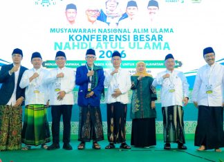 Gubernur Jawa Timur Khofifah Hadiri Munas-Konbes NU 2026, Bahas Penguatan Sosial Keagamaan dan Ekosistem Digital Gubernur Khofifah menghadiri pembukaan Munas Alim Ulama dan Konbes NU 2026 di Pondok Pesantren Al Falah Ploso Kediri